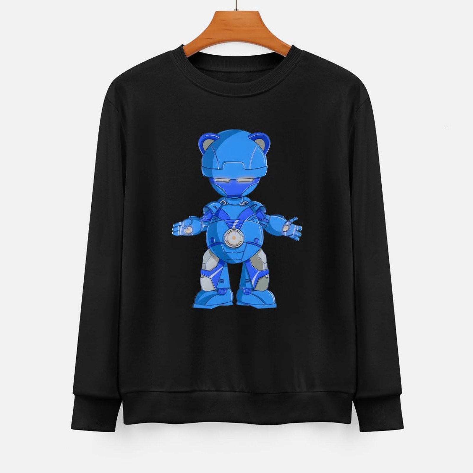 Long Sleeve With Front PatternDailyFit Double-Stitched